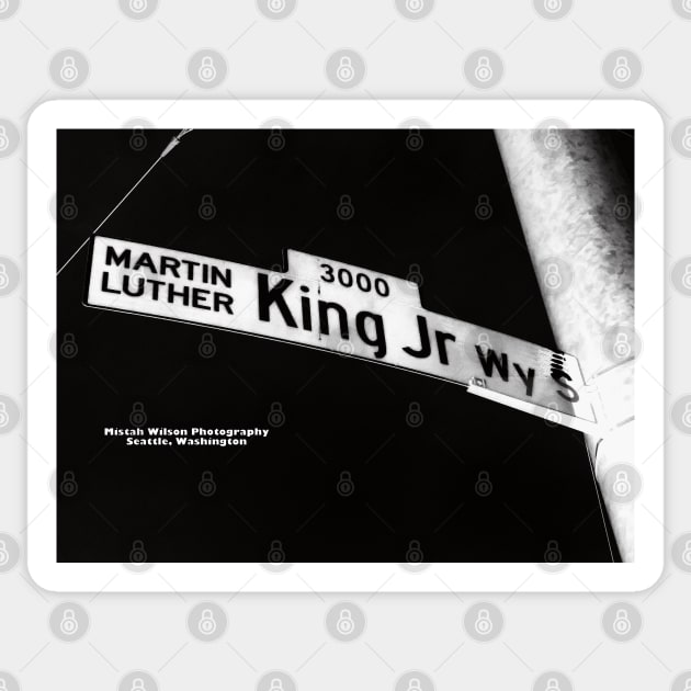 MLK Way COOKIES Seattle Washington by Mistah Wilson Photography Sticker by MistahWilson